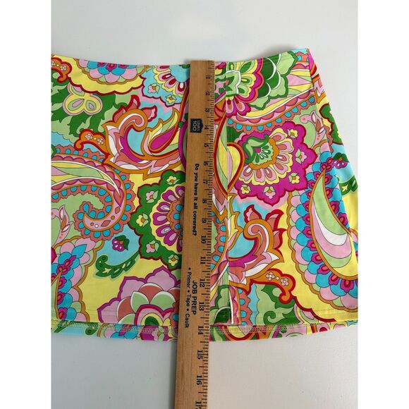 Lands' End Multicolor Paisley Swim Coverup - Picture 8 of 9